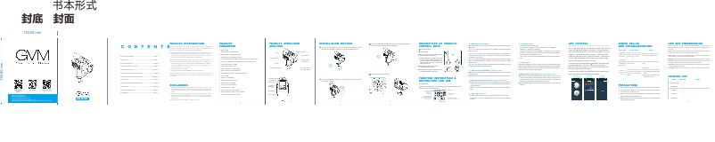 Imagen de la primera página del manual del dispositivo PR150D
