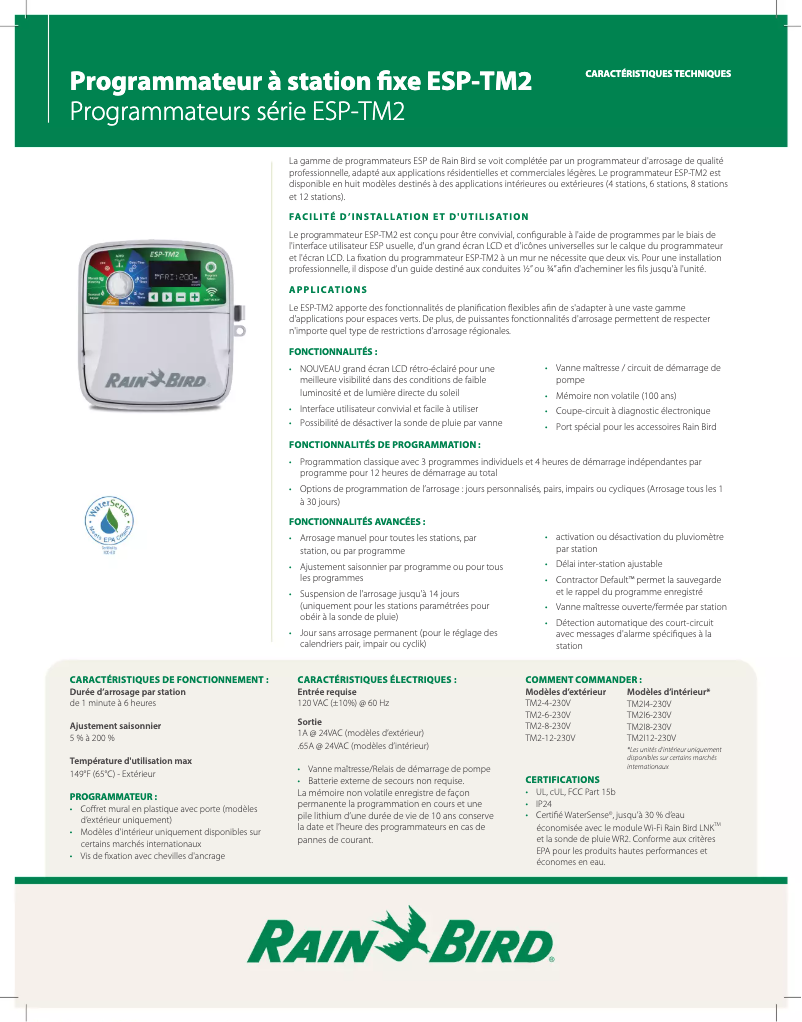 Imagen de la primera página del manual del dispositivo ESP-TM2