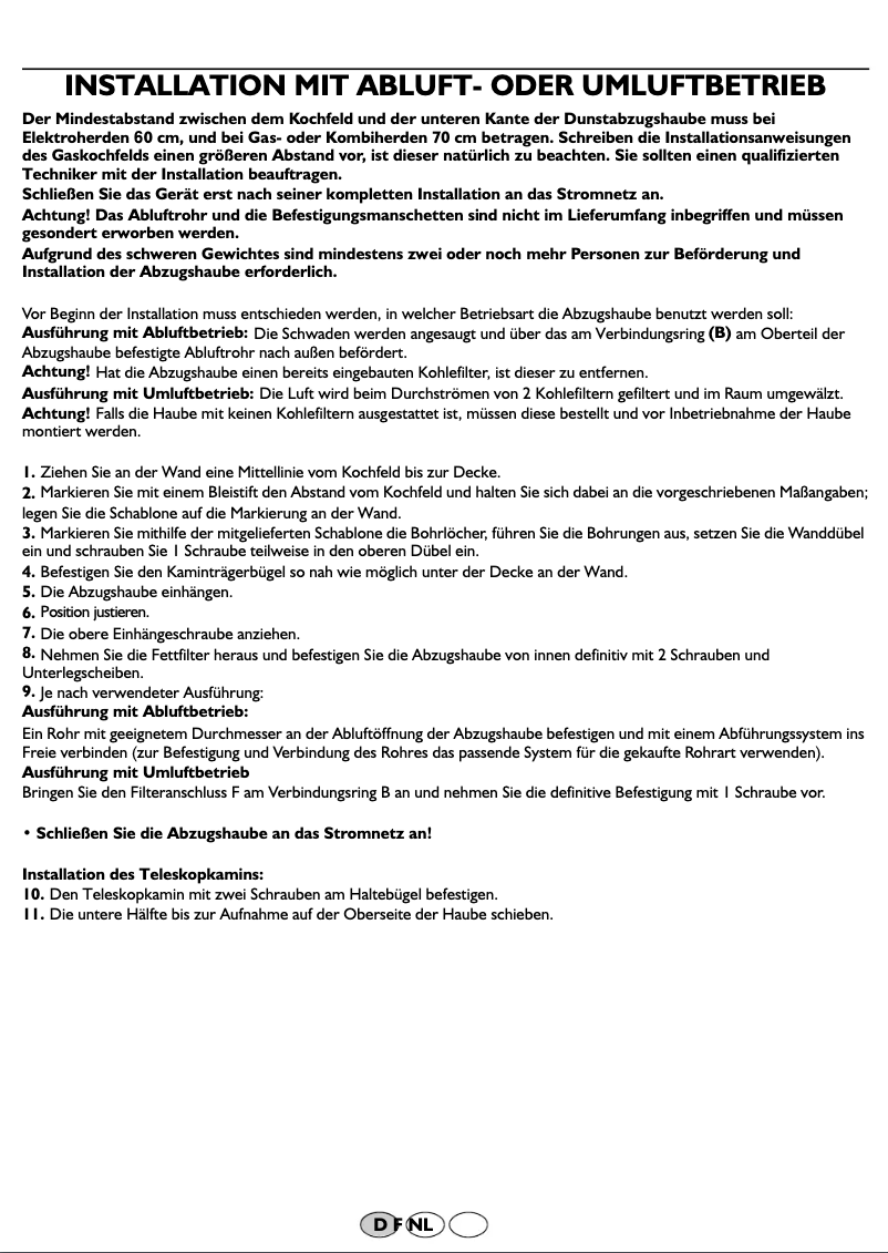 Página 1 del manual Manual de usuario Privileg PCHN 612490 X