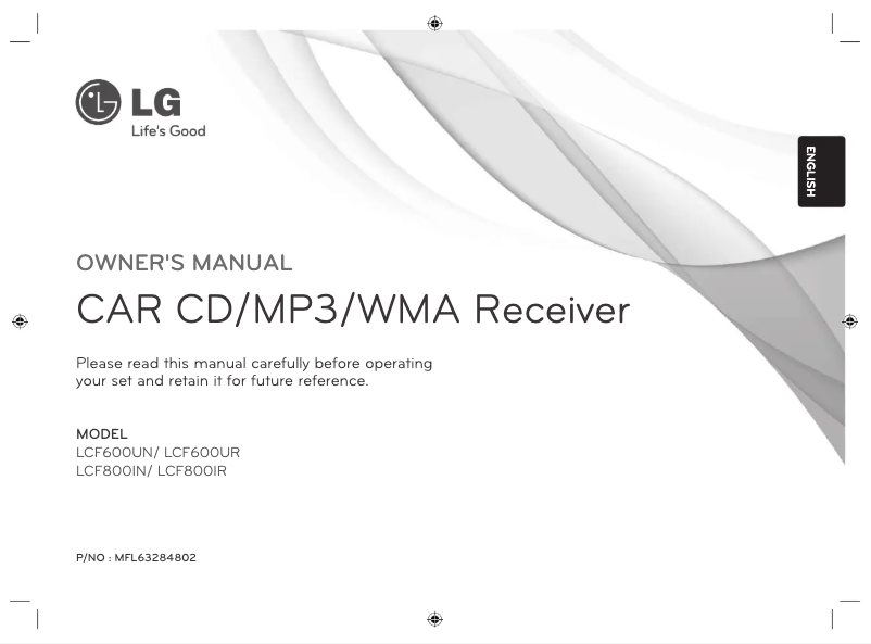 Página nº 1 - Manual de usuario LG LCF800INP3