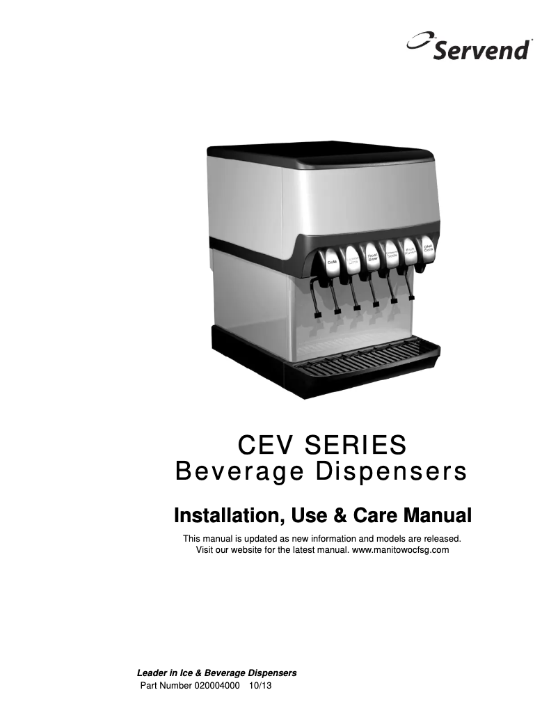 Imagen de la primera página del manual del dispositivo CEVj-30