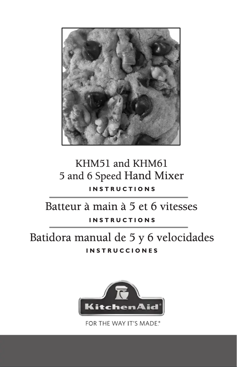 Página nº 1 - Guía de instalación KitchenAid KHM512BM