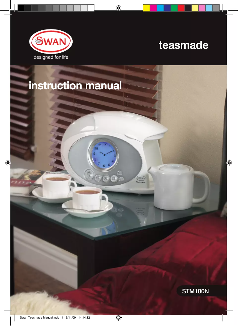 Imagen de la primera página del manual del dispositivo STM100N2