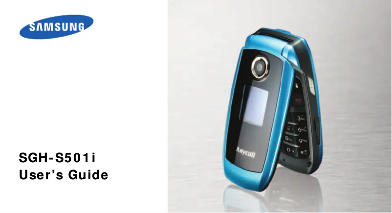Página 1 del manual Manual de usuario Samsung SGH-S501I