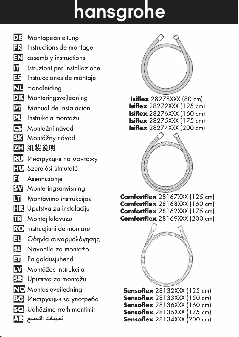 Imagen de la primera página del manual del dispositivo Isiflex 28274830