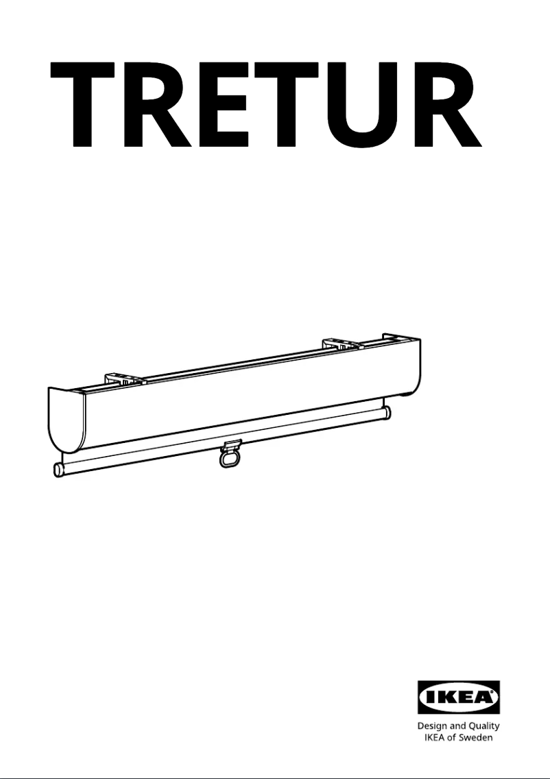 Página 1 del manual Manual de usuario Ikea TRETUR 904.910.94