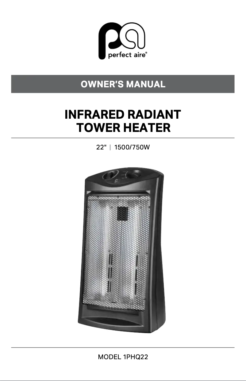 Imagen de la primera página del manual del dispositivo 1PHQ22