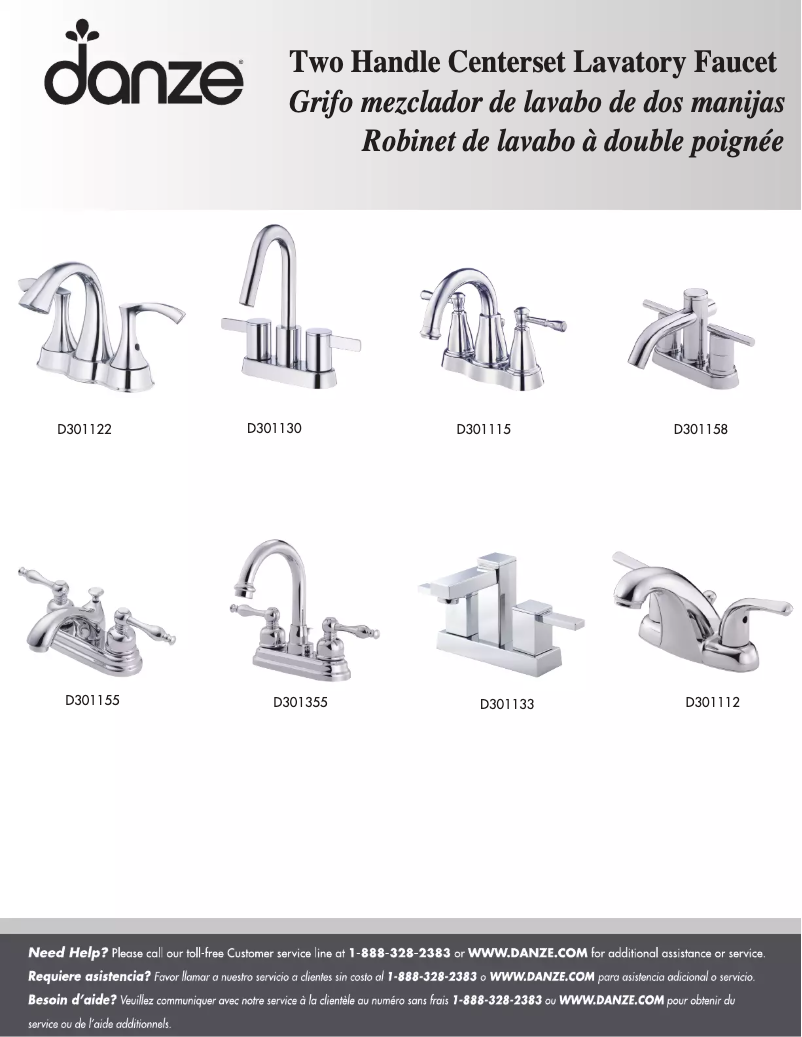 Imagen de la primera página del manual del dispositivo D301130