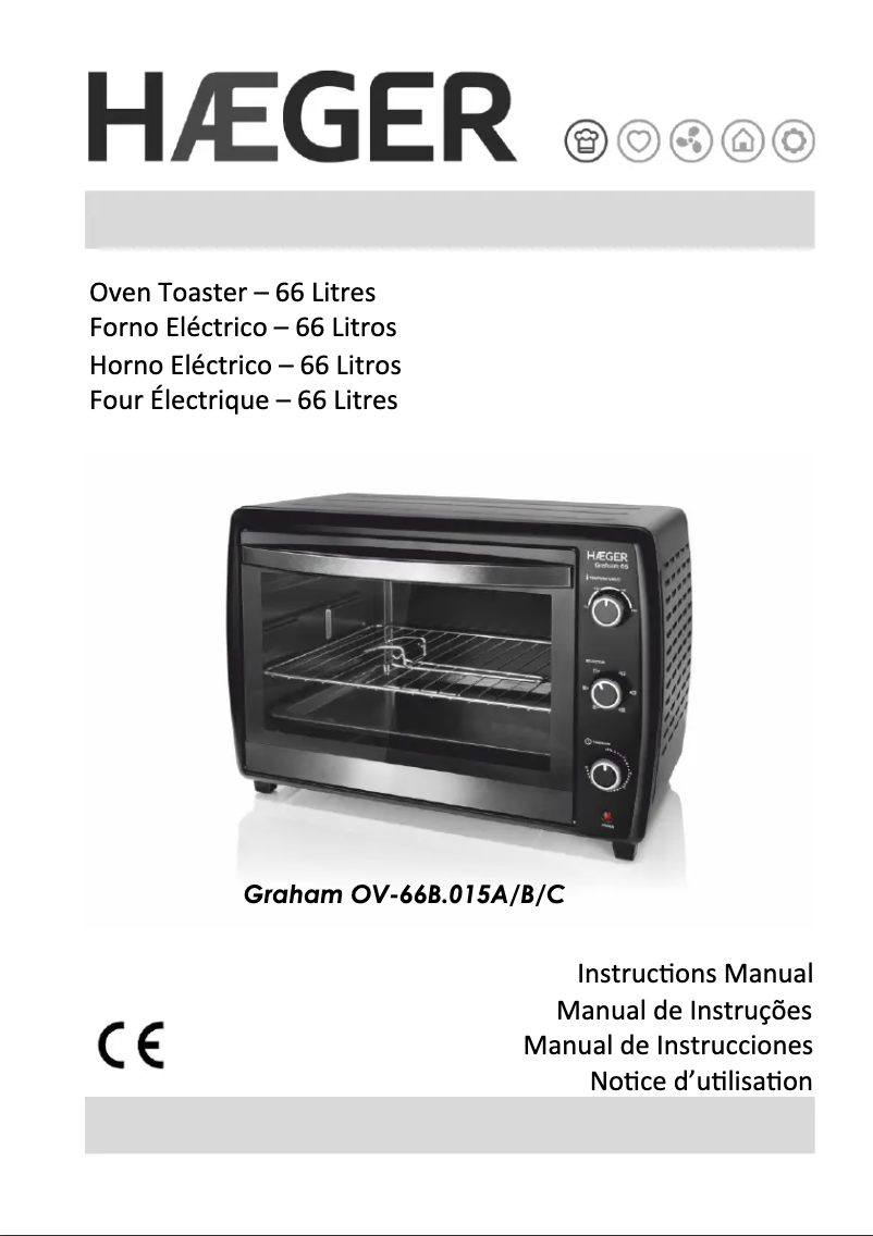 Página 1 del manual Manual de usuario Haeger OV-66B.015B