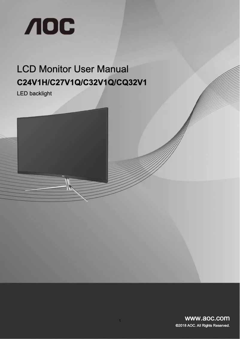 Imagen de la primera página del manual del dispositivo CQ32V1