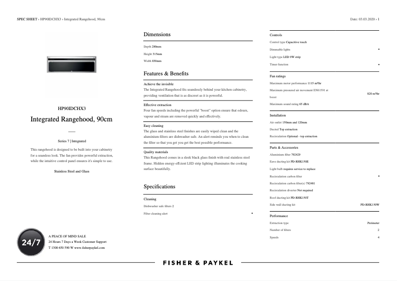 Imagen de la primera página del manual del dispositivo HP90IDCHX3