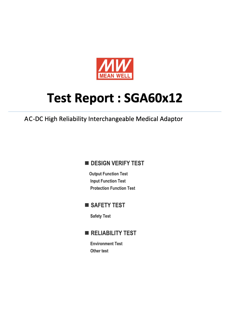 Página 1 del manual Ficha técnica Mean Well SGA60E12-P1J
