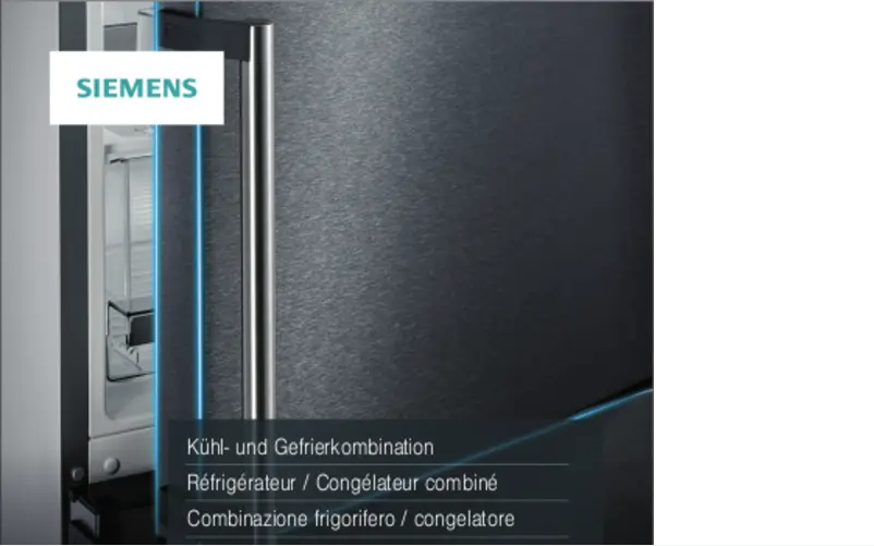 Página 1 del manual Manual de usuario Siemens KG39NEXEB