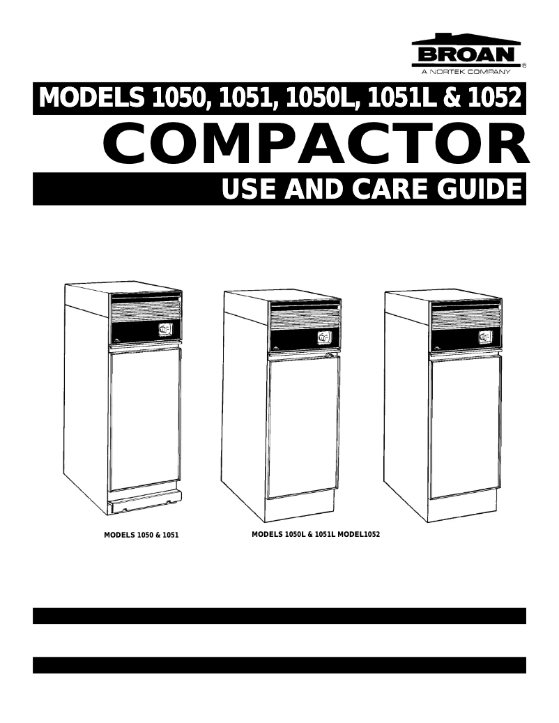 Imagen de la primera página del manual del dispositivo 1050