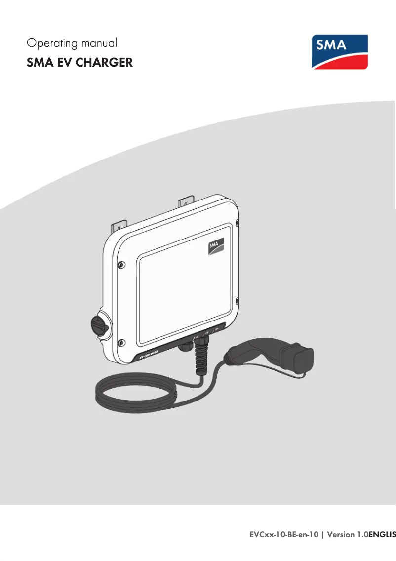 Página 1 del manual Manual de usuario SMA 3PH EV Charger 22