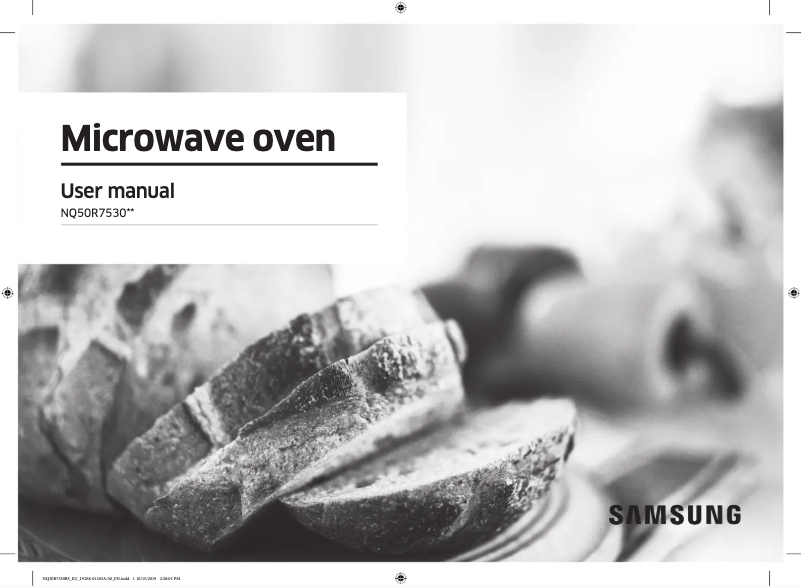 Imagen de la primera página del manual del dispositivo NQ50R7530BK