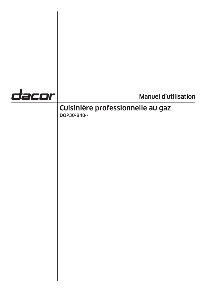Imagen de la primera página del manual del dispositivo DOP30T840GS