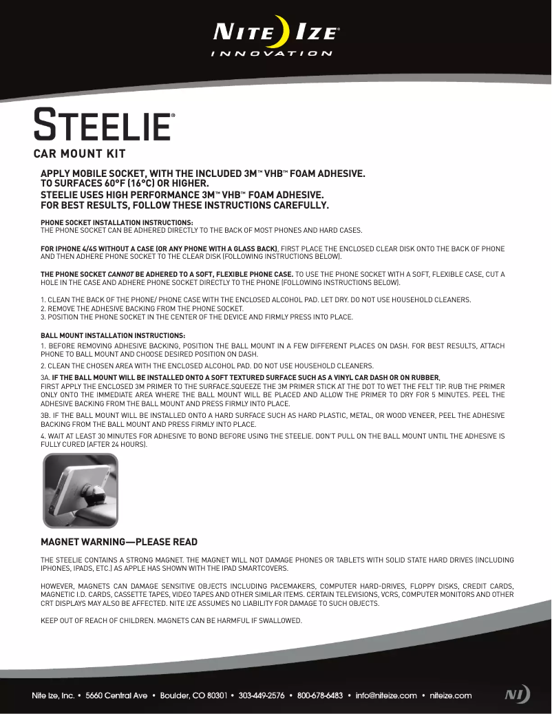 Imagen de la primera página del manual del dispositivo NI-STCK-11-R8