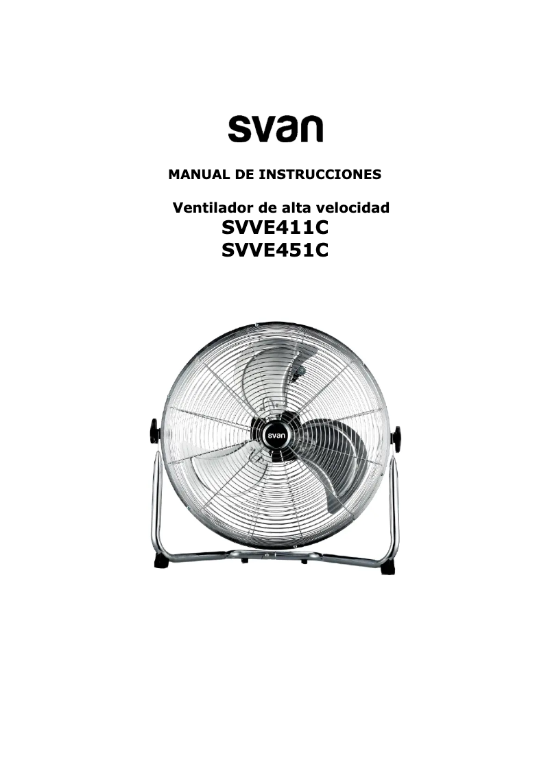 Página 1 del manual Manual de usuario SVAN SVVE451C