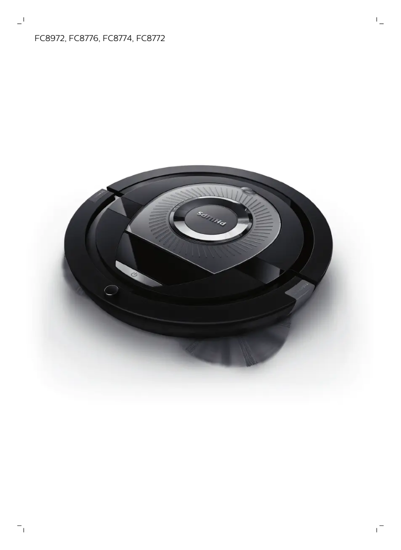 Imagen de la primera página del manual del dispositivo SmartPro Compact FC8772