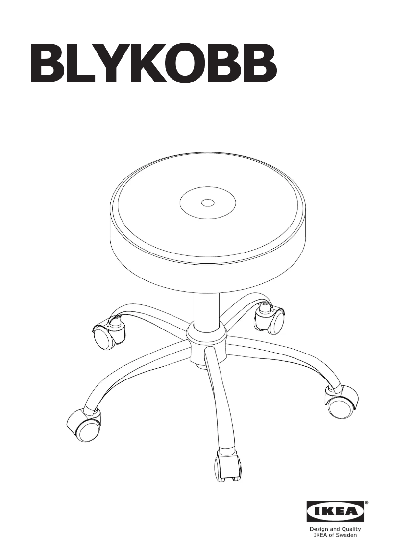 Imagen de la primera página del manual del dispositivo BLYKOBB 004.893.78