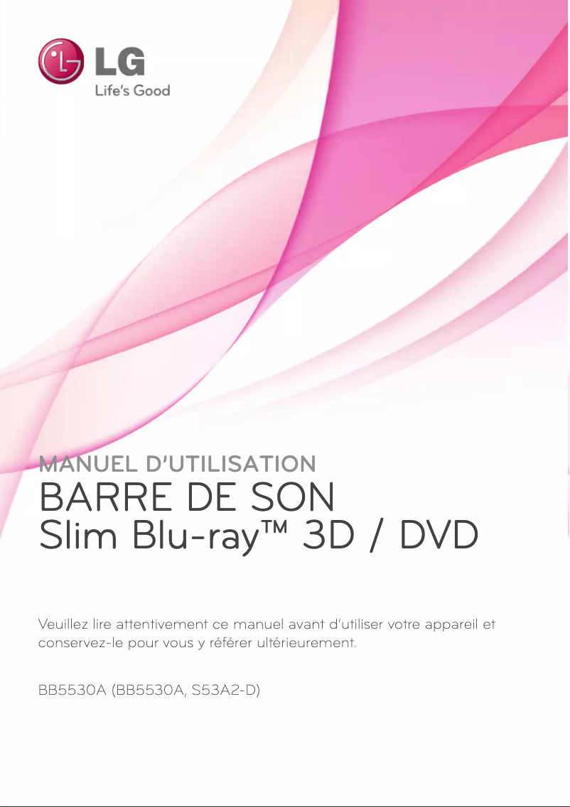 Imagen de la primera página del manual del dispositivo BB5530A