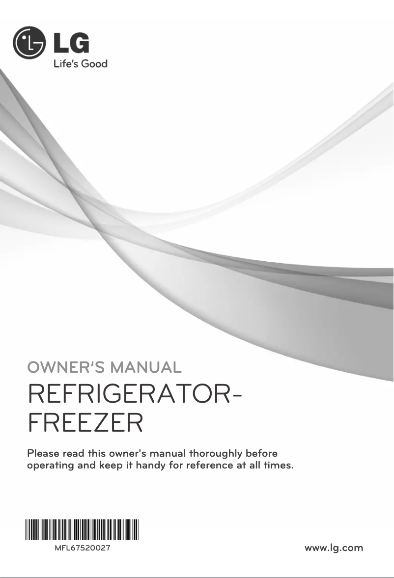 Página nº 1 - Manual de usuario LG GR-S632GSRB