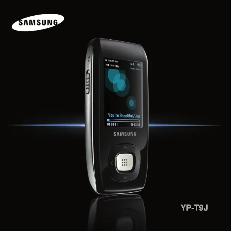 Página 1 del manual Manual de usuario Samsung YP-T9JBAB