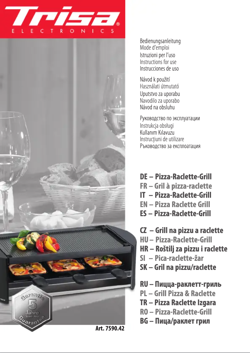 Imagen de la primera página del manual del dispositivo Perfect 6218.75