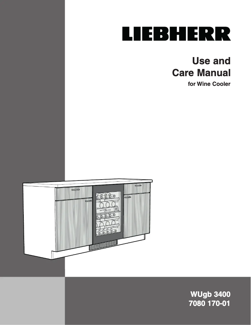 Imagen de la primera página del manual del dispositivo WUGB-3400