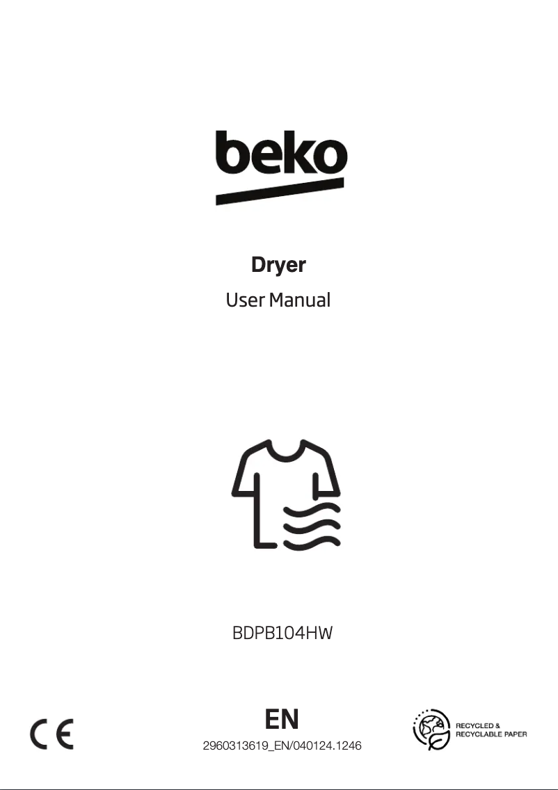 Imagen de la primera página del manual del dispositivo BDPB104HW