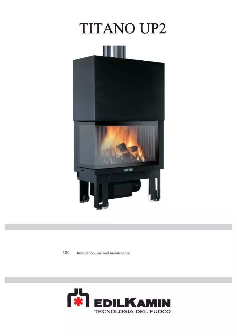 Imagen de la primera página del manual del dispositivo TITANO UP2