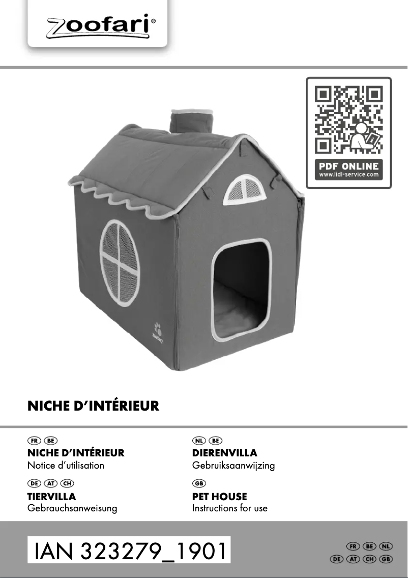 Imagen de la primera página del manual del dispositivo IAN 323279