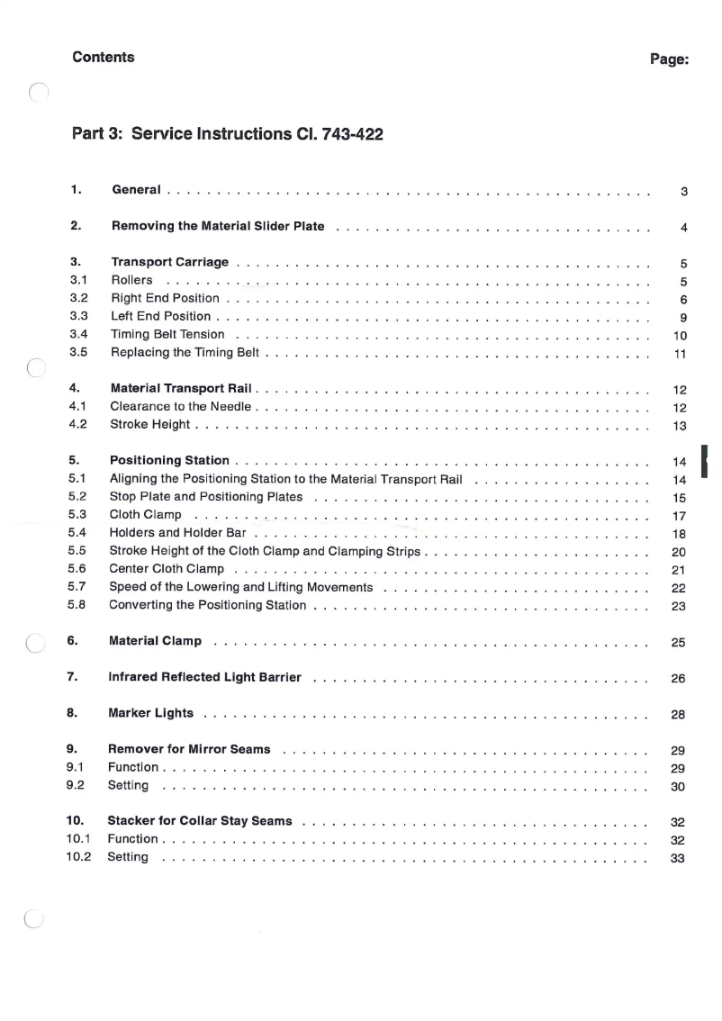 Página 1 del manual Manual de usuario Dürkopp Adler 743-422