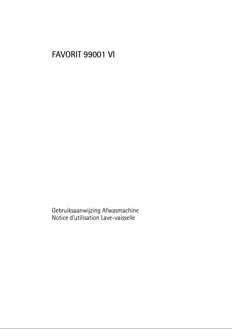 Imagen de la primera página del manual del dispositivo F99001VI