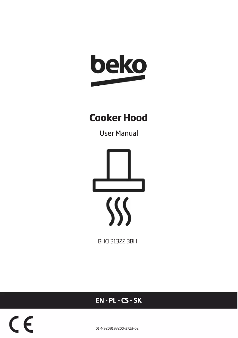 Página 1 del manual Manual de usuario Beko BHCI31322BBH