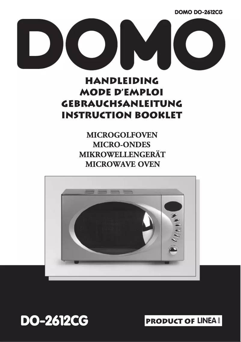 Imagen de la primera página del manual del dispositivo DO2612CG