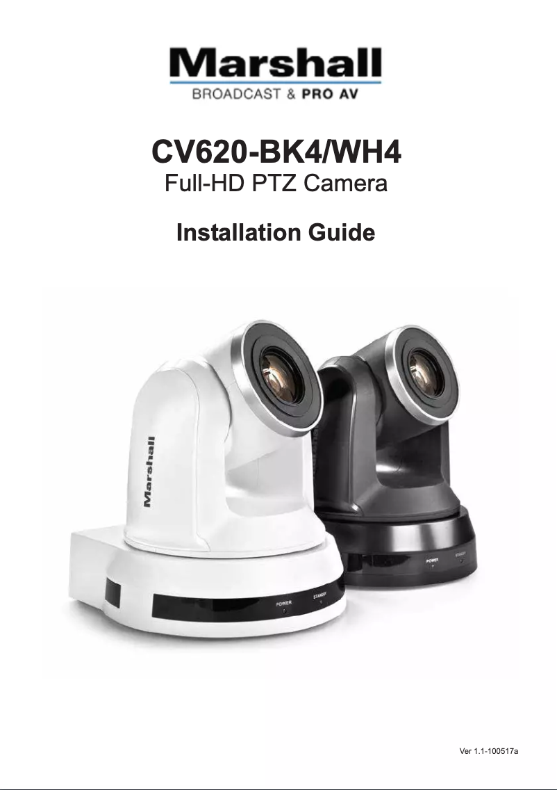 Imagen de la primera página del manual del dispositivo CV620-BK4