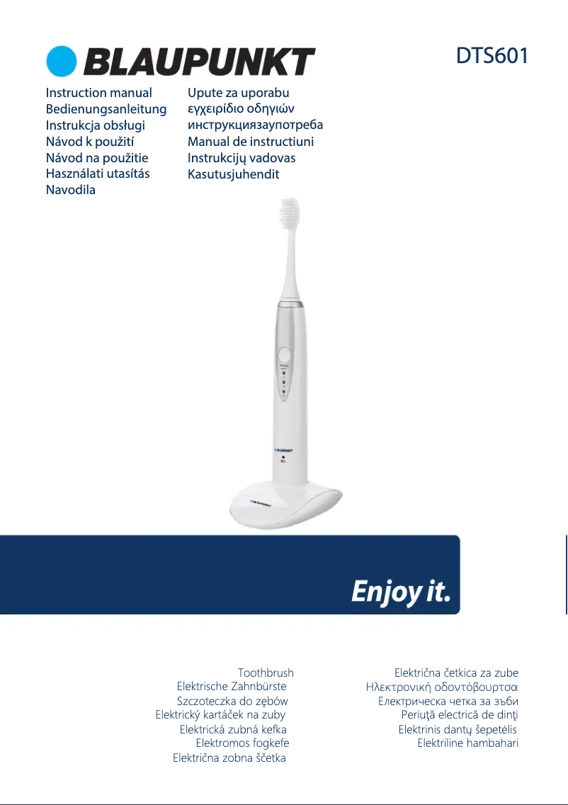 Página 1 del manual Manual de usuario Blaupunkt DTS601