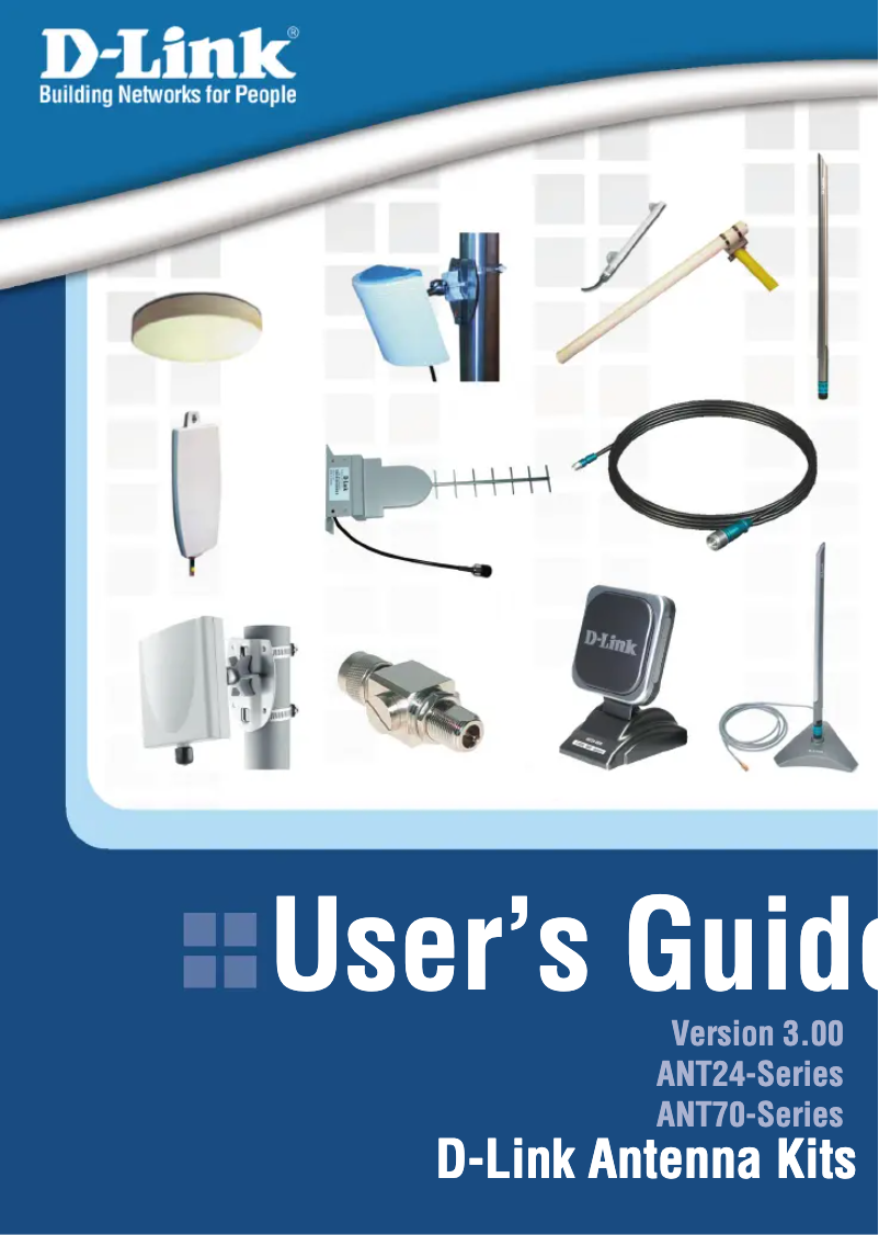 Imagen de la primera página del manual del dispositivo ANT24-0801