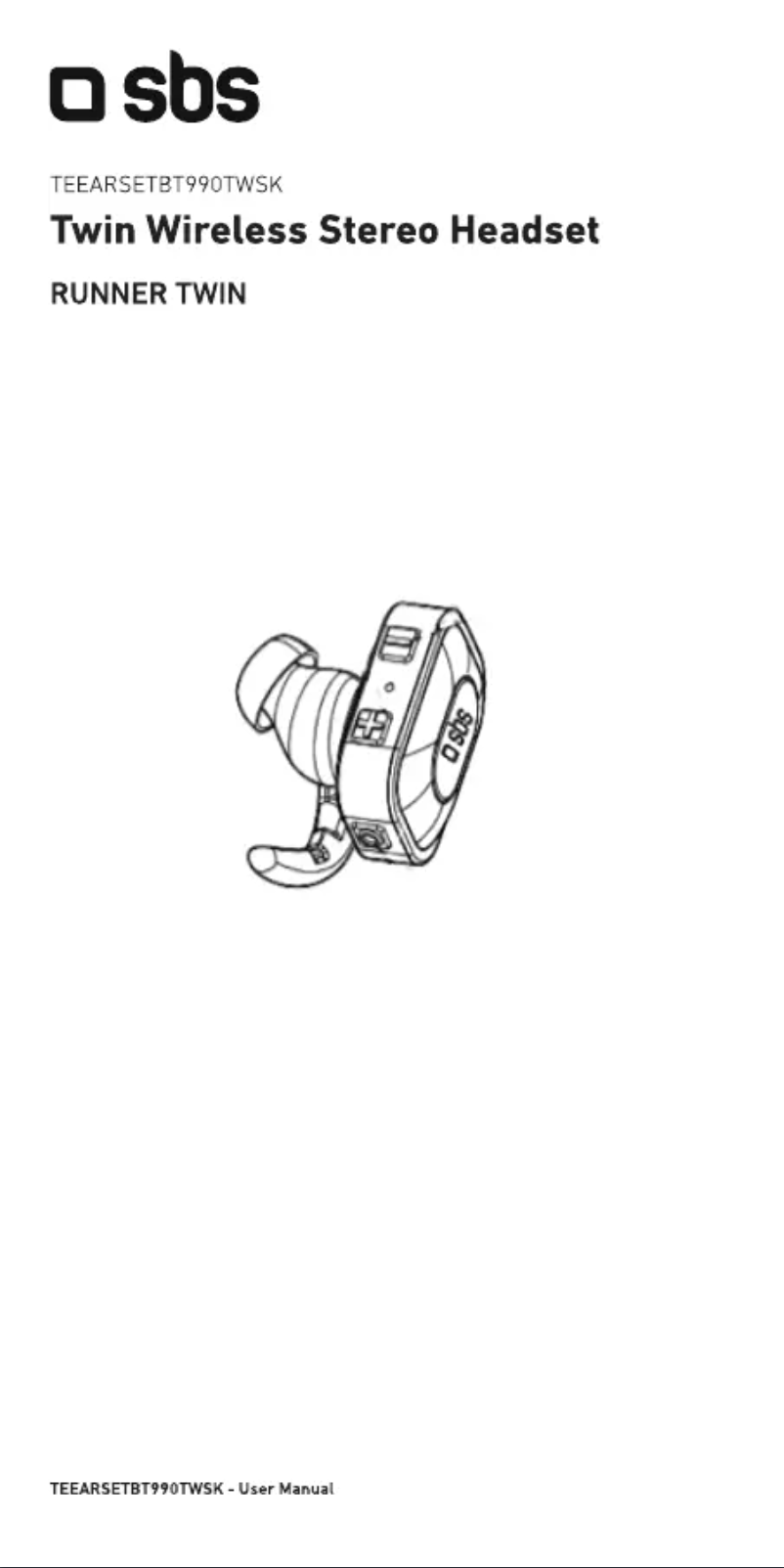 Imagen de la primera página del manual del dispositivo Runner Twin