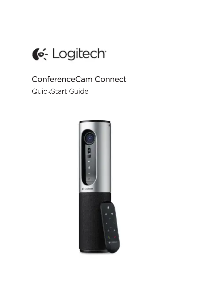 Página 1 del manual Manual de usuario Logitech ConferenceCam Connect