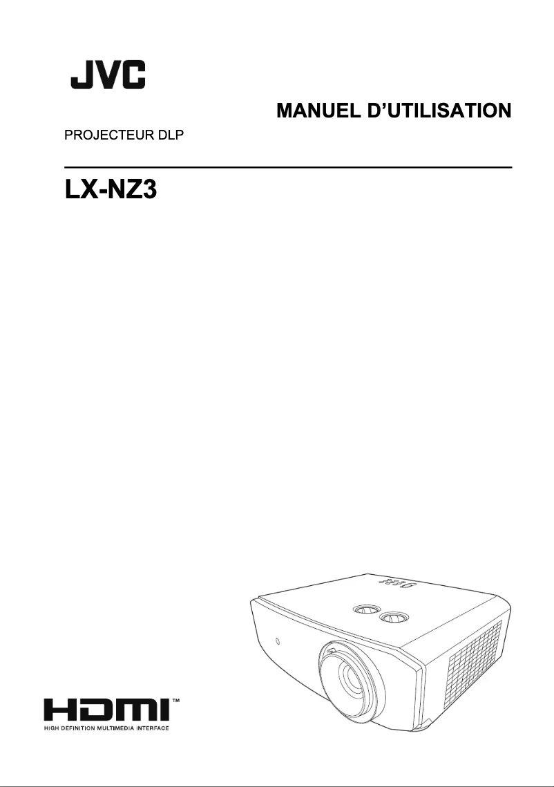 Imagen de la primera página del manual del dispositivo LX-NZ3B