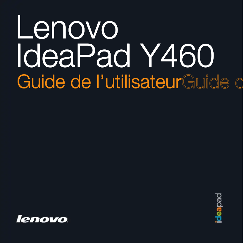 Imagen de la primera página del manual del dispositivo IdeaPad Y460p