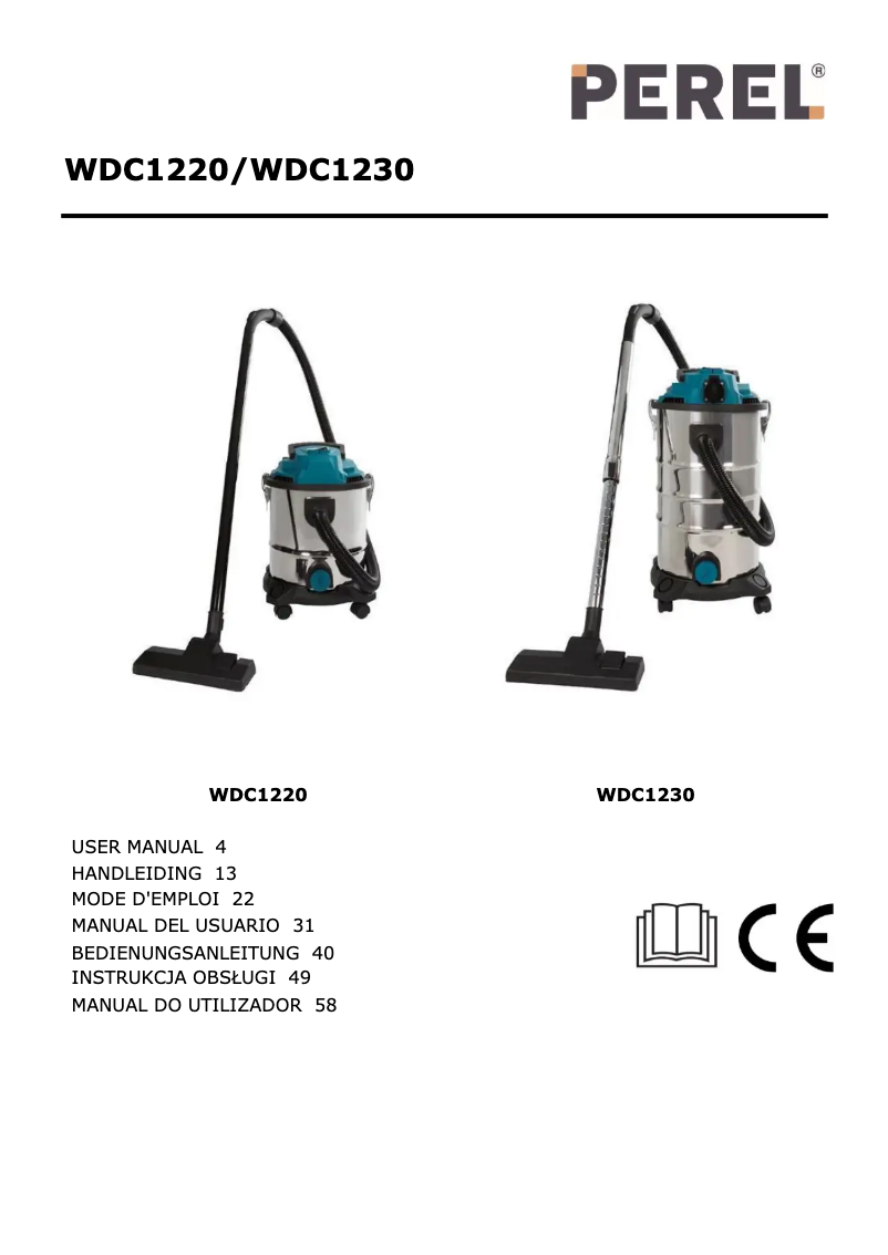 Página 1 del manual Manual de usuario Perel WDC1220