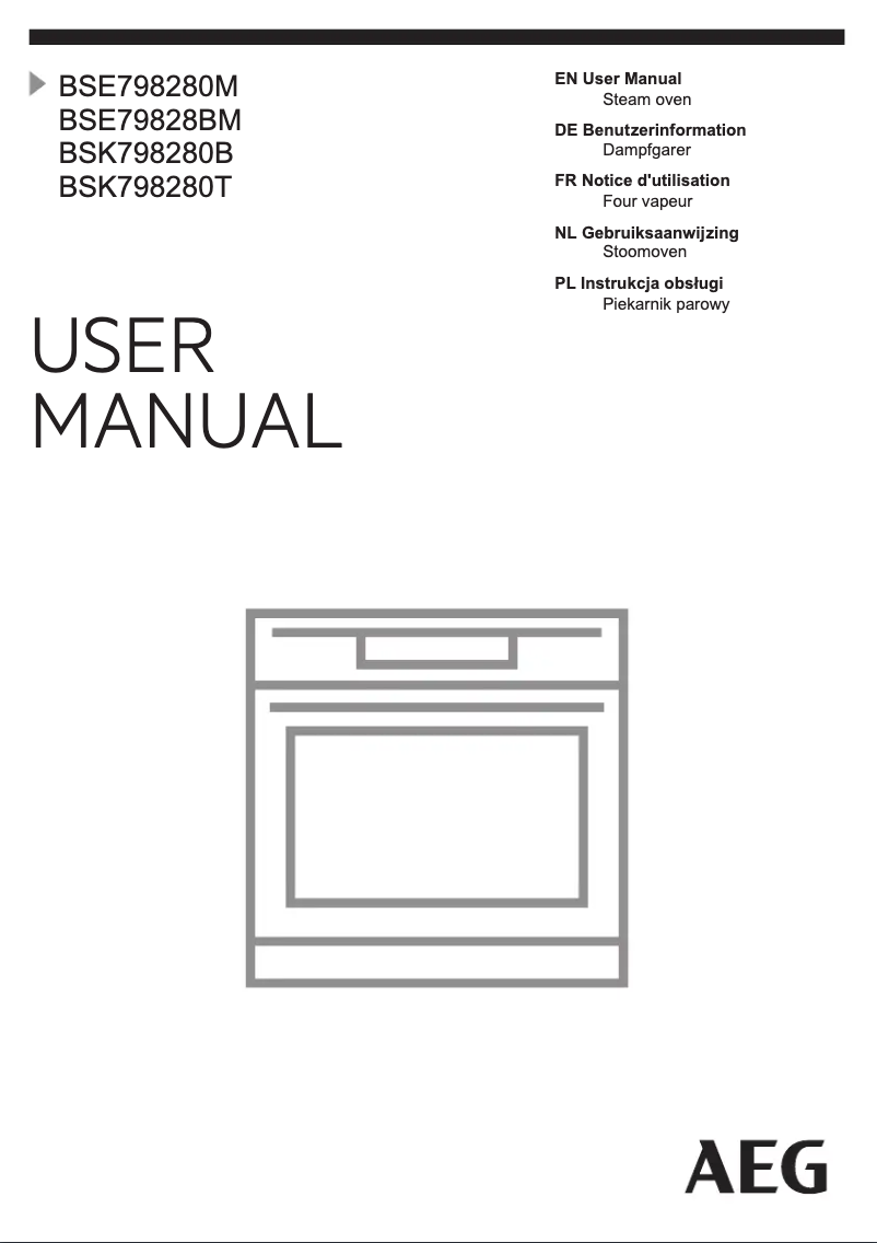 Página nº 1 - Manual de usuario AEG BSK798280T
