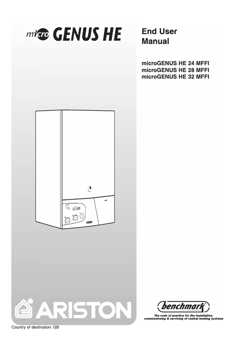 Imagen de la primera página del manual del dispositivo MicroGenus HE 32 MFFI