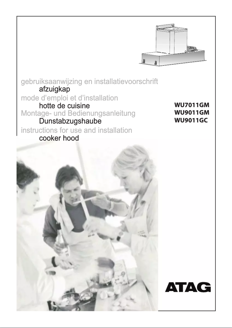 Página 1 del manual Manual de usuario Atag WU9011GM