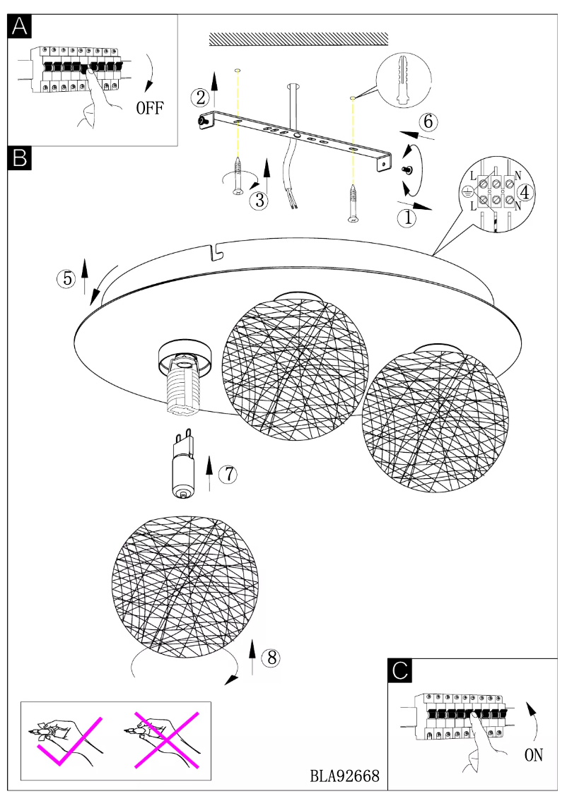Página 1 del manual Manual de usuario Eglo Prodo 1
