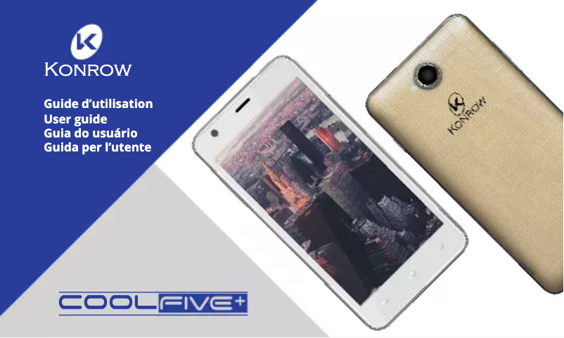 Imagen de la primera página del manual del dispositivo Cool Five Plus